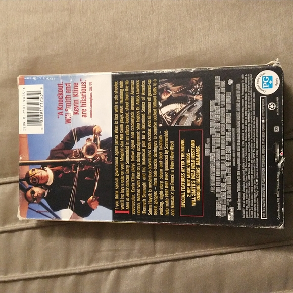 6/$15 Wild Wild West 1999 ‧ Western Action ‧ VHS tape - Picture 3 of 4